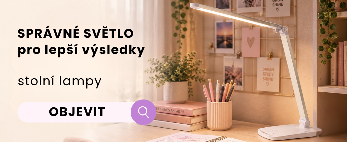 Stolové svítidla pro školáky