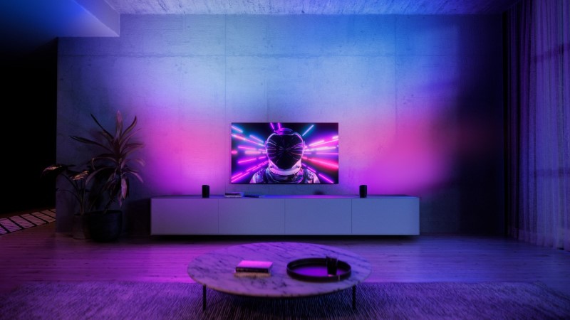 Philips Hue White and color Gradient Play Wall Washer stolové svietidlo pink 16 milionov farieb