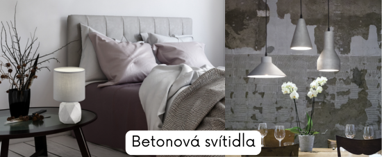 Betonová svítidla – Minimalismus a industrialismus v jednom, FEIM.cz