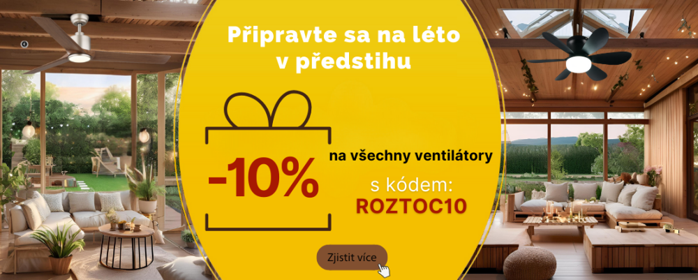 Ventilatory akce - 10 %