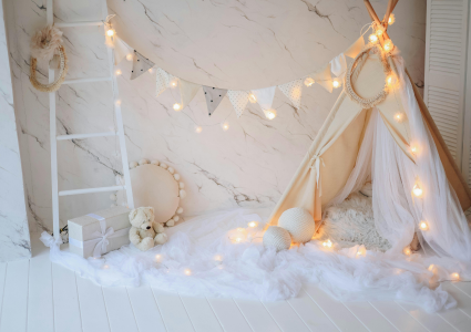 Dekorace na focení miminka