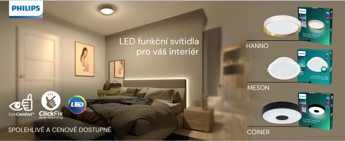 LED funkční svítidla za super ceny
