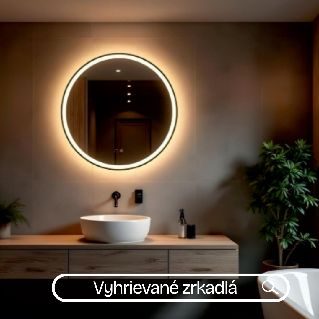 vyhrievané zrkadlá do kúpeľne na FEIM.sk