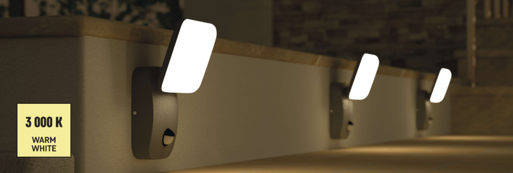 Světlo NIKA jako osvětlení chodníku