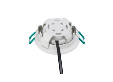 SYLVANIA 0090084 SylSpot zápustné svítidlo D87mm LED 4,8W 400lm 3000K IP44/20 bílá