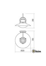 REDO 90093 ELIO exteriérové nástěnné svítidlo 1x E27 IP44 antracit, bílá