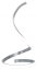 Rabalux 5469 Anais stolové LED svietidlo/lampička 195mm 4,8 W/200lm 4000K IP20 strieborná