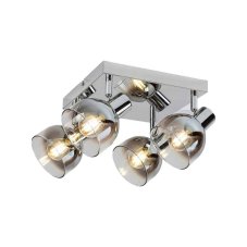 RABALUX 3250 Tarien stropné bodové svietidlo/spot 4xE14 chrómová, dymová