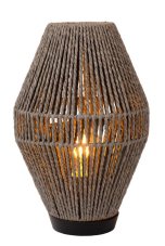 LUCIDE 34543/01/36 CORDULLE stolní lampička V335mm 1xE27 černá, šedá