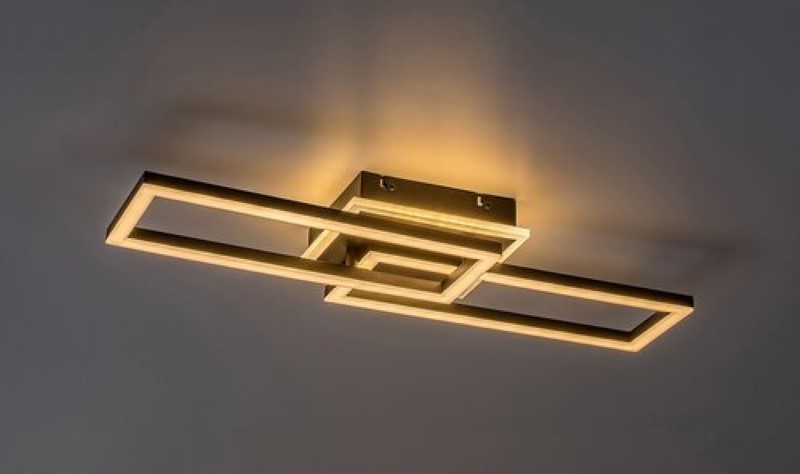 RABALUX 71393 Ramin stropní svítidlo LED 30W/2610lm 3000-6500K černá, bílá, stmívatelné, dálkový ovladač