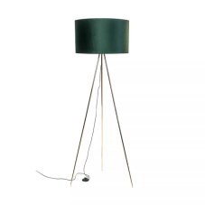 Stojací lampa 1x E27 zelená Zuma Line INGA H06-GD-GR