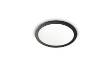 Ideal lux 192338 GAME ROUND zápustné svítidlo D85mm LED 11W 950/750lm 3000K černá, bílá, UGR