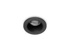 Ideal lux 322919 QUARK zápustné svietidlo D49mm LED 12W 1200/880lm 3000K čierna