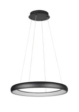 TRIO 349617532 CARDONA závěsné svítidlo D750mm SMD LED 59W/6900lm 2300+3000+4000K černá matná, switchdimmer