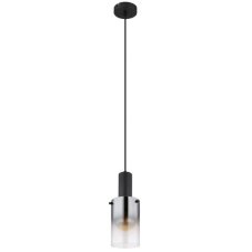 GLOBO 15907H FLORENTINA závesné svietidlo D125mm 1xE27 čierna, dymová