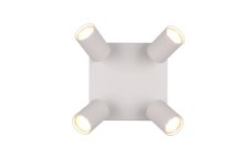 TRIO 867730476 SOKA stropné bodové svietidlo/spot 4xGU10 svetlošedá