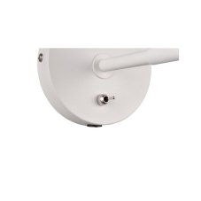 TRIO Reality R20781731 ENZO nástenné svietidlo 1xE27 biela matná