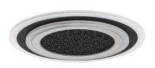RABALUX 71316 Taneli2 stropné svietidlo D450mm LED 56W/3050lm 3000+4000+6000K čierna, chrómová, stmievateľné, diaľkový ovládač