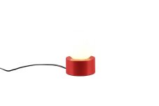 TRIO Reality R59051010 COUNTESS stolní lampička 1xE14 V170mm červená, bílá, ON/OFF
