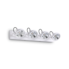 Stropné svietidlo Ideal lux 200217 GLIM PL4 BIANCO 4xGU10 50W biela