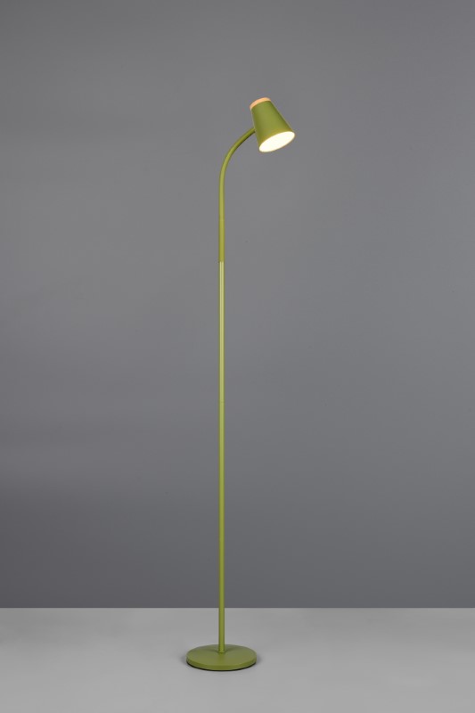 TRIO Reality R45831115 PONGO stojacia lampa v1450mm SMD LED 4,5W/500lm 3000K zelená