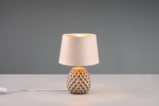 TRIO Reality R51531044 ARIANA stolná lampička V270mm 1xE14 béžová