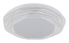 GLOBO 48036-36 FLORDELIS stropní svítidlo D480mm LED 36W 4479/1271lm 3000+4000+6000K bílá, chromová, switchdimmer