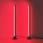 TRIO Reality R55392102 BOY stolná lampička SMD LED V550mm 2x5W RGB čierna, stmievateľné, diaľkový ovládač