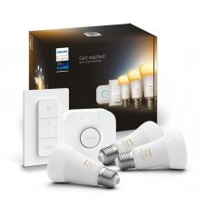 Philips Hue White Ambiance 8719514291232 Starter Kit E27 8W/1100lm 2200-6500K bluetooth 3-set + bridge + switch