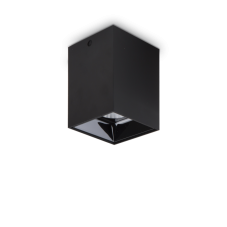 Stropné svietidlo Ideal lux 206028 NITRO SQUARE NERO 1xLED 15W/1350lm 3000K čierna