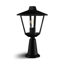 Philips 8720169351431 Kinno venkovní stojanové svítidlo/sloupek 1xE27 V385mm IP44 černá