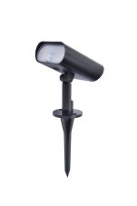 LUTEC CONNECTED 6938405330 GINBO venkovní solární zapichovací svítidlo LED 7W 500lm 2700-6500K+RGB IP44 černá se senzorem