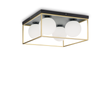 Stropné svietidlo Ideal lux 198156 LINGOTTO PL4 4xE14 40W čierna