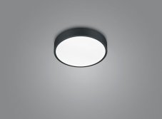 TRIO 627413032 WACO stropní svítidlo SMD LED D310mm 28W/3200lm 2300+3000+4000K černá matná