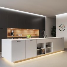 TRIO Reality R65565102 CHIP LED pásek 5000mm 17,5W/1250lm 3000-6500K černá, stmívatelné, dálkový ovladač