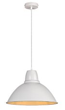 RABALUX 72014 Wilbour závěsné svítidlo 1xE27 D360mm bílá