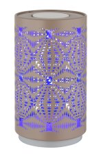 GLOBO 21018CH AMIYAH dotyková stolná lampička V140mm LED 1W 40/15lm 6000K+RGBW champagne ON/OFF