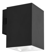 RABALUX 77156 Urfa vonkajšie nástenné svietidlo LED 9W/900lm 2700+4000+6500K IP65 čierna