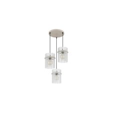 Závěsné svítidlo 3x E27 piesková IP20 GLOBO lighting GORLEY 15698-3HRB