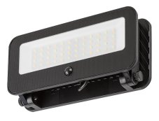 RABALUX 77160 Tarcal solární nástěnné svítidlo se senzorem LED 8W/1200lm 3000+4000+6500K IP65 černá, stmívatelné