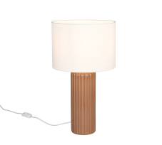 Stolní lampa 1x E27 kávová IP20 TRIO Reality BLAIR R51811072