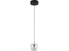 LED závěsné svítidlo 350 lm 3000K černě zlaté Zuma Line NELSON MD2291-1A-3BGN