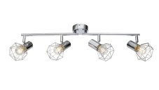 GLOBO 54802-4 XARA I stropní bodové svítidlo/spot 4xE14 chrom