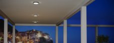 REDO Smart TUYA 90287 ISOLA exteriérové stropné svietidlo SMD LED 24W 2060lm 3000/4000/6500K IP54 tmavošedá