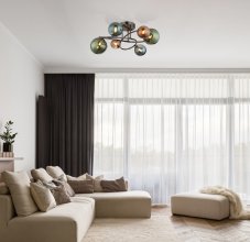 Stropní svítidlo 6x G9 3000K šedá IP20 GLOBO lighting RIHA 56142-6D