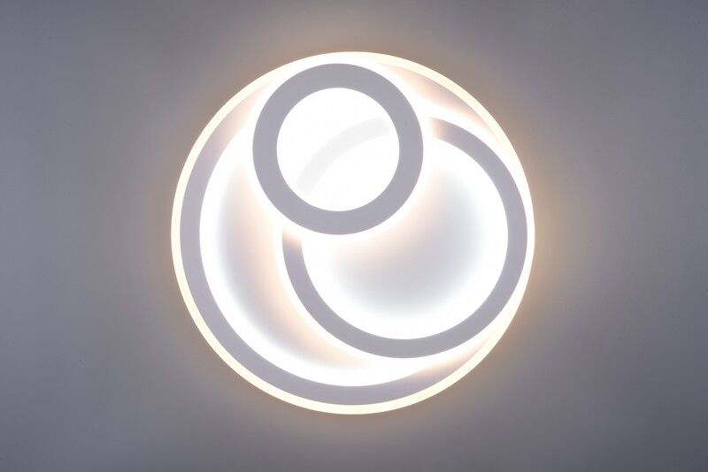 TRIO 629210331 MITA stropní svítidlo SMD LED D510mm 74W/9000lm 2700-6000K bílá matná, stmívatelné, dálkový ovladač