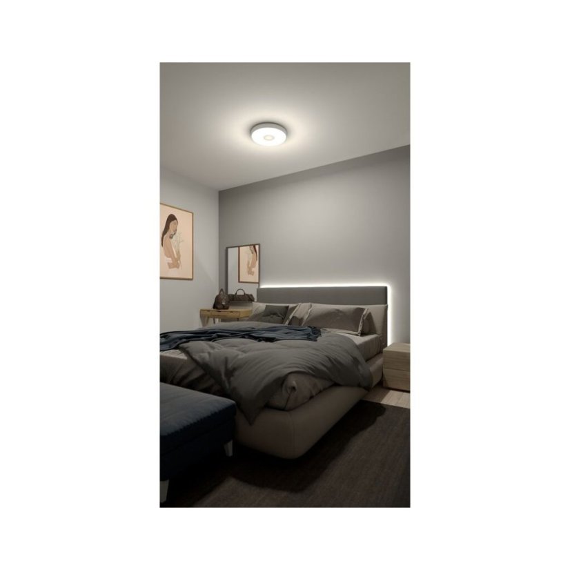 Philips 8720169301276 Coiner stropní svítidlo D389mm LED 24W/2800lm 4000K bílá, SceneSwitch