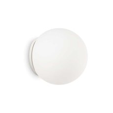 Nástenné svietidlo Ideal lux 059822 MAPA BIANCO AP1 D30 1xE27 60W