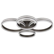 GLOBO 67314-90 GROUNI stropné svietidlo LED 90W/4225lm 2700-6000K titánová, biela, diaľkový ovládač