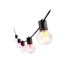 Venkovní světelný řetěz - prodloužení, bez zdroje LED 1000–20000K čierna IP65 Philips HUE White and Color Ambiance Festavia extension 8721103063731
